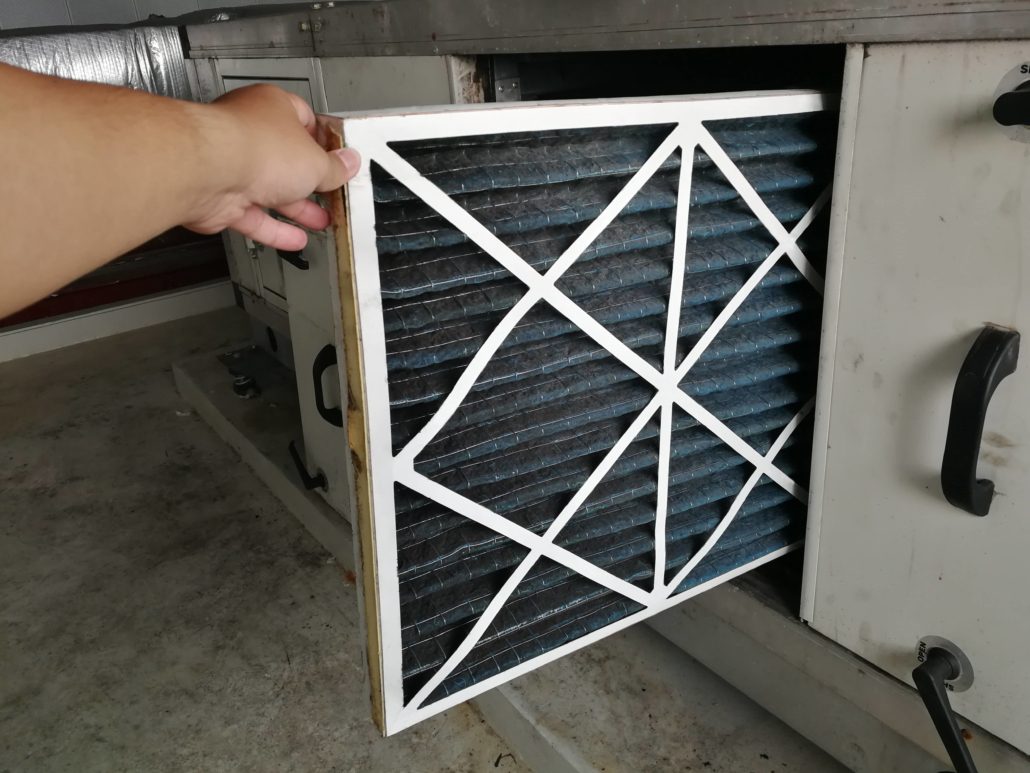 Replace the air filter