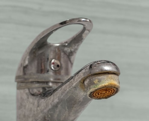 sediment in water lines