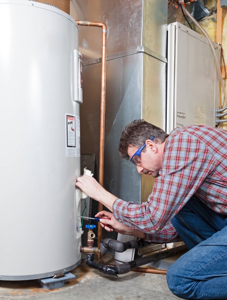 water heater repairman