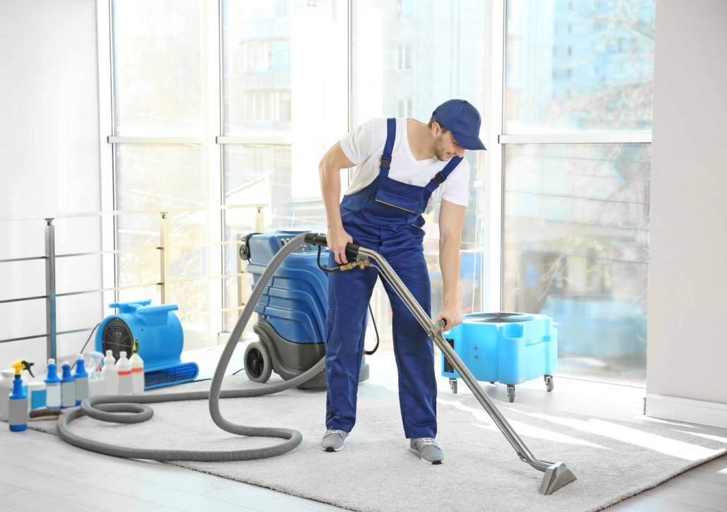 Hire a professional carpet cleaning service if you do not have the time to remove smells from your carpets.