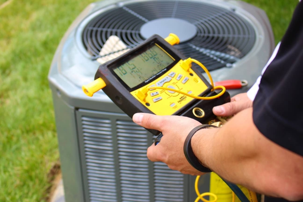 HVAC issues are part of the home inspection. 