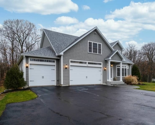Asphalt driveway