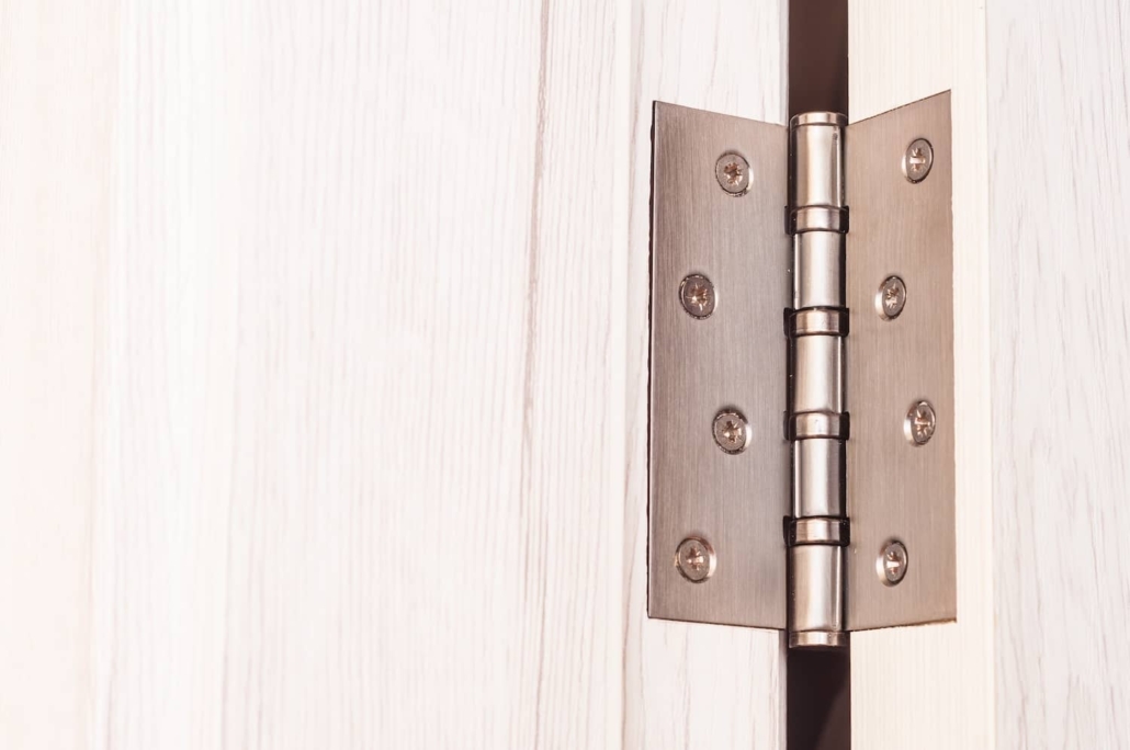 Check hinges to see what's causing sagging and how to fix the door