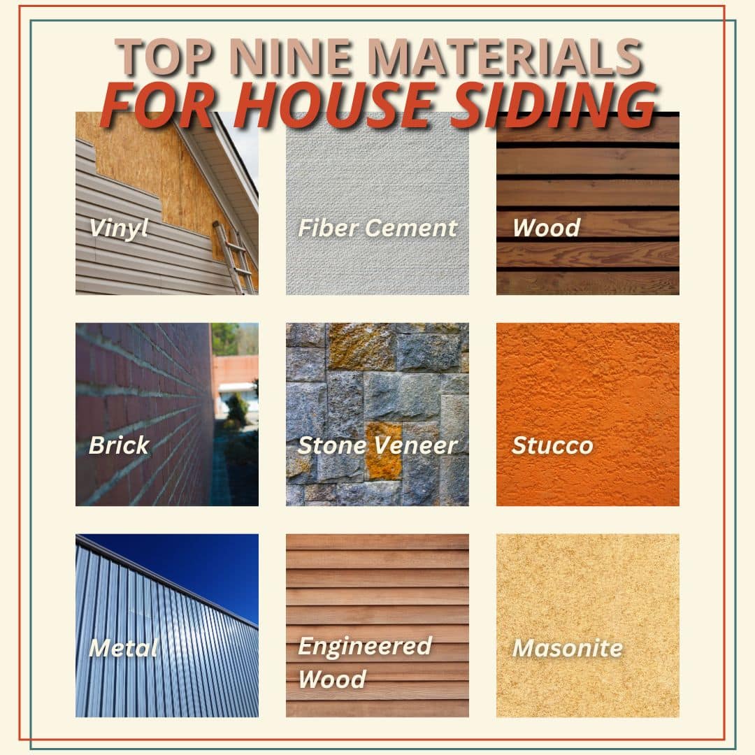 Comparing 9 Different Common Types of Siding - Inside & Out Property ...
