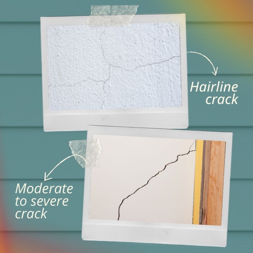 fixing types of stucco cracks