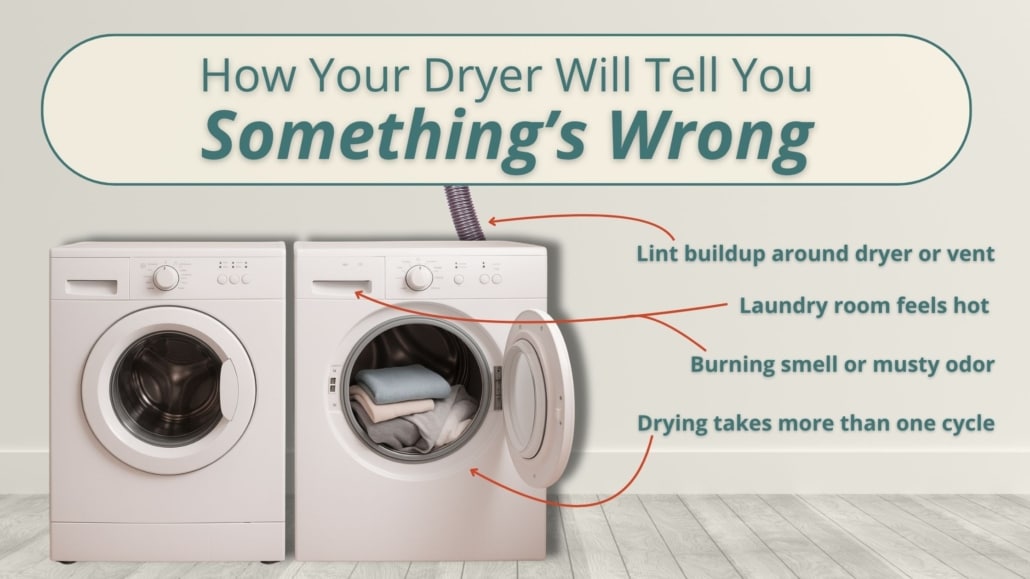 signs of lint trap issues