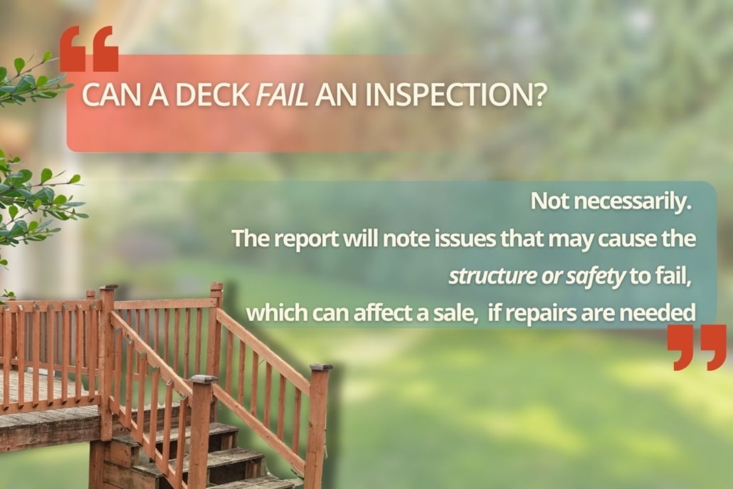 what to know about important parts of a deck