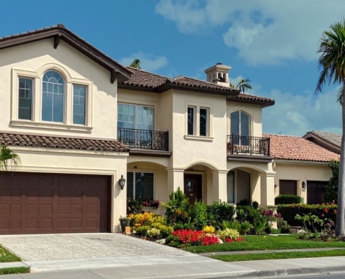 stucco for exterior wall