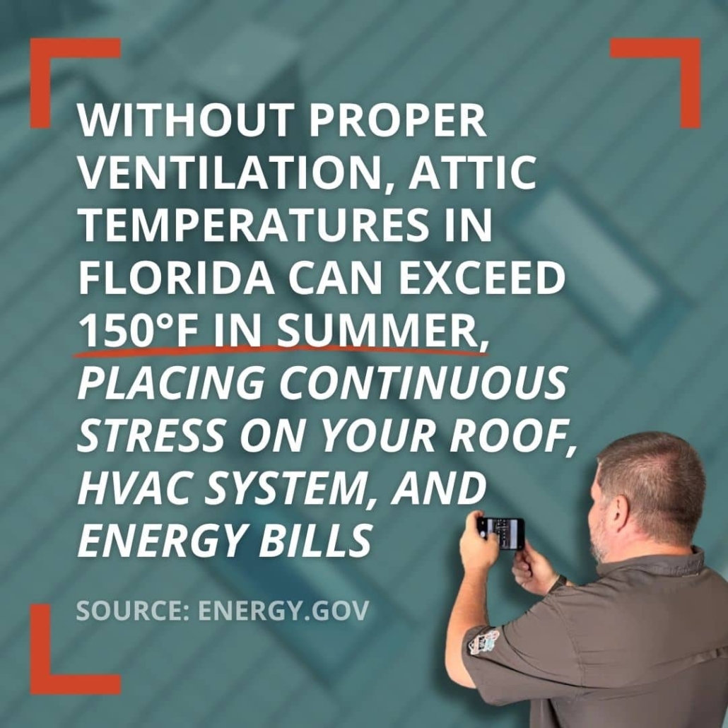 why roof vents and types matter in florida